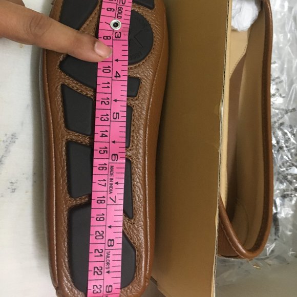 Authentic Michael Kors Fulton Moccasins (US 6.5, Colour Luggage/Tan) - Picture 8 of 16